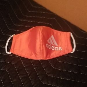 Orange kids Adidas mask